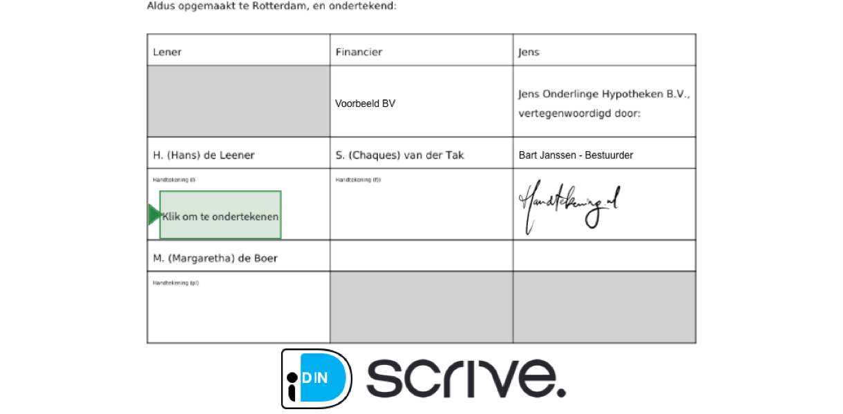 tekenen akte mobiel DIVI SLIDER