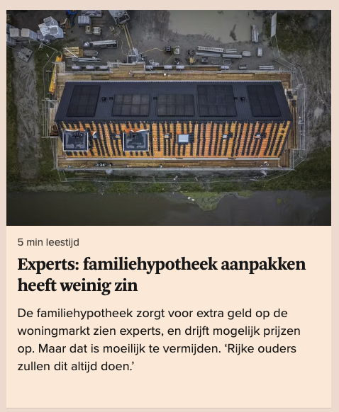 Jens FD 14-12-2023 Screenshot van het Financieel Dagblad met het artikel waarin Jens voorkomt.