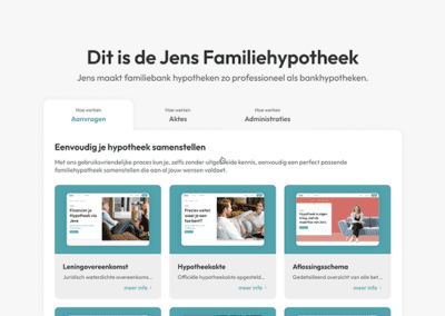 Overbruggingshypotheek met familiehypotheek